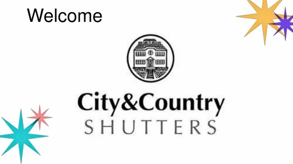 Window shutters in West London