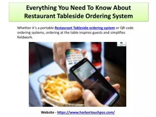 everything you need to know about restaurant