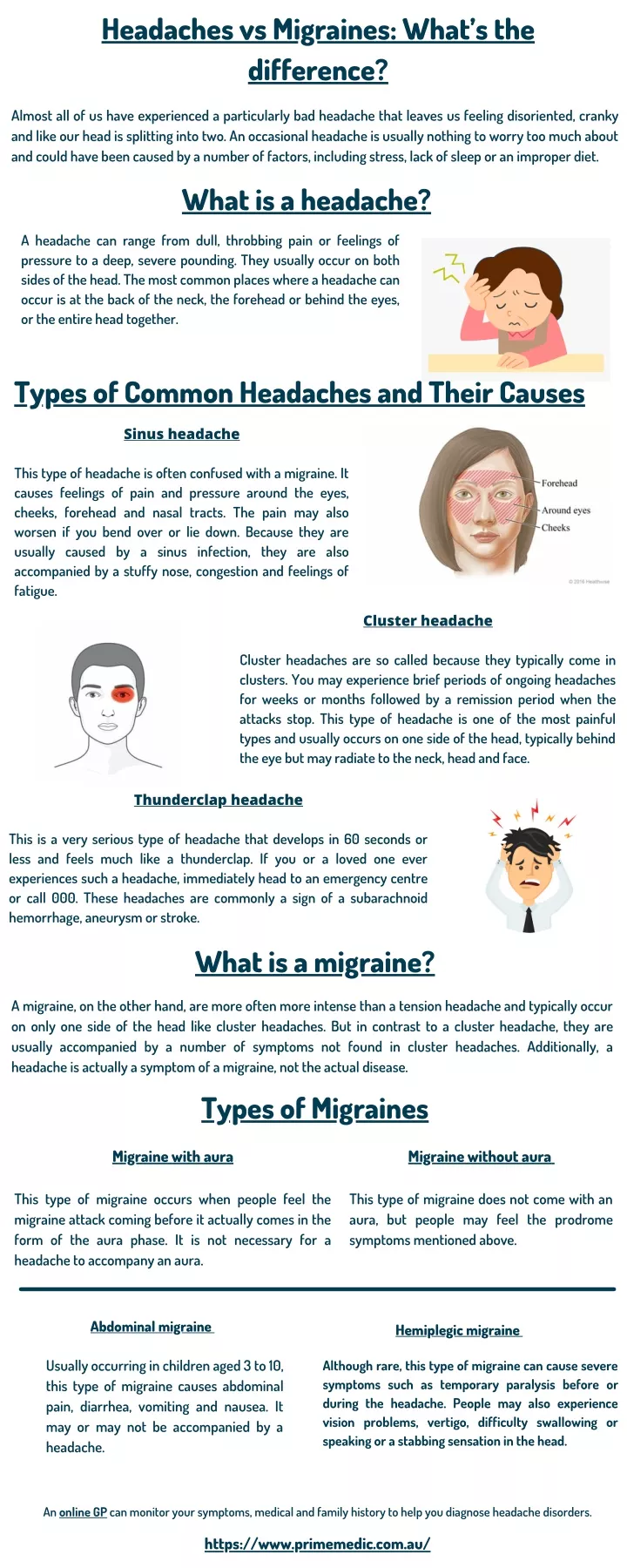 headaches vs migraines what s the difference