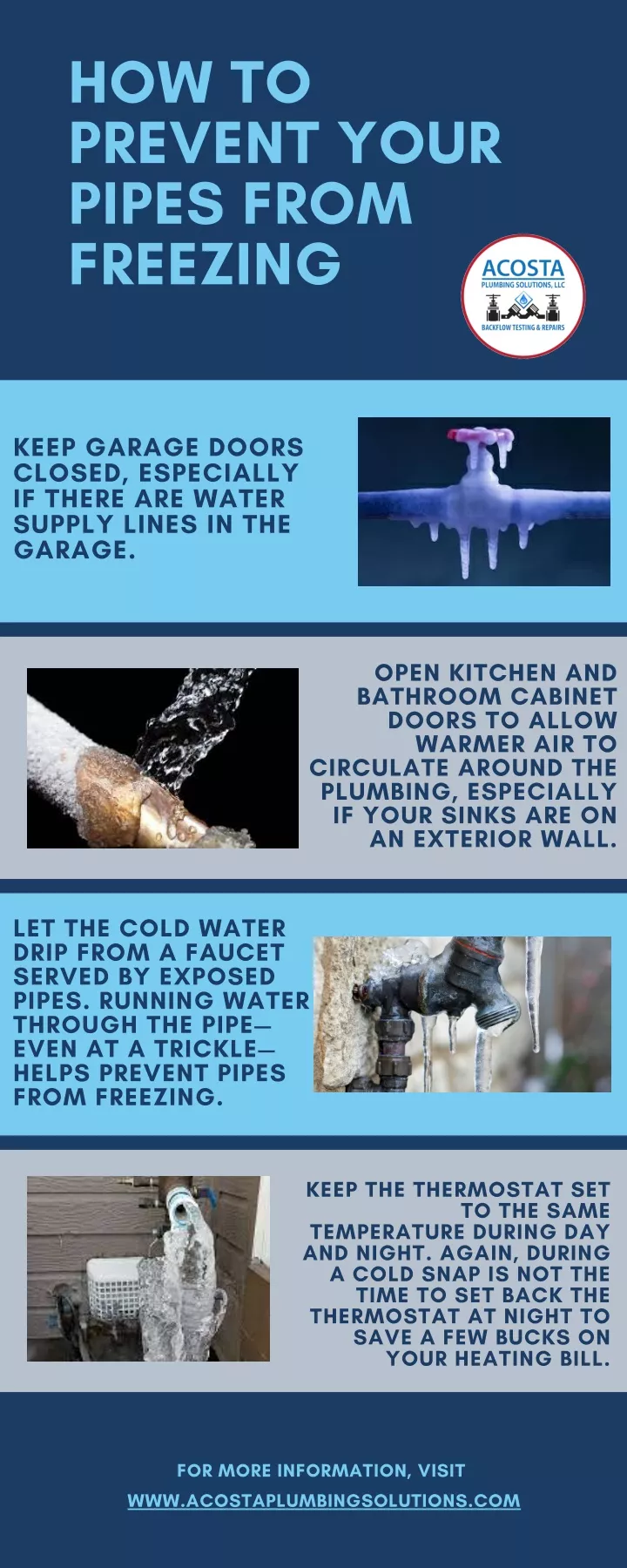 how to prevent your pipes from freezing