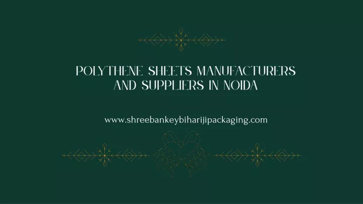 polythene sheets manufacturers and suppliers