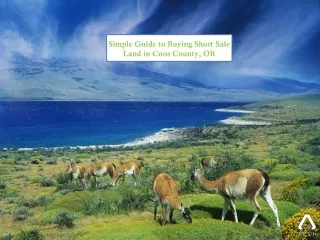 simple guide to buying short sale land in coos county or