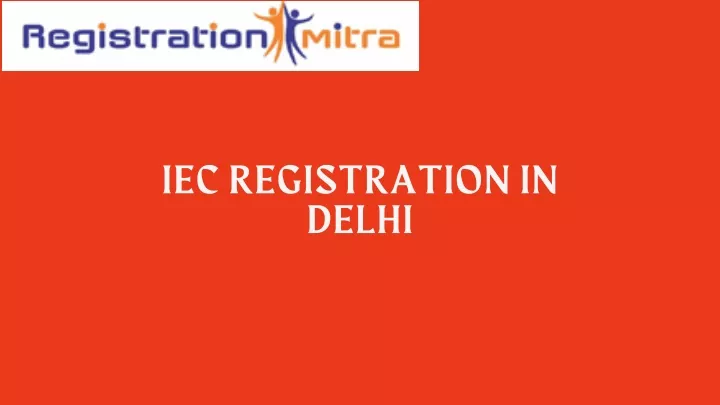 iec registration in delhi