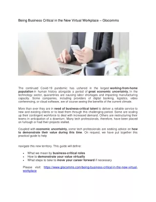 being business critical in the new virtual