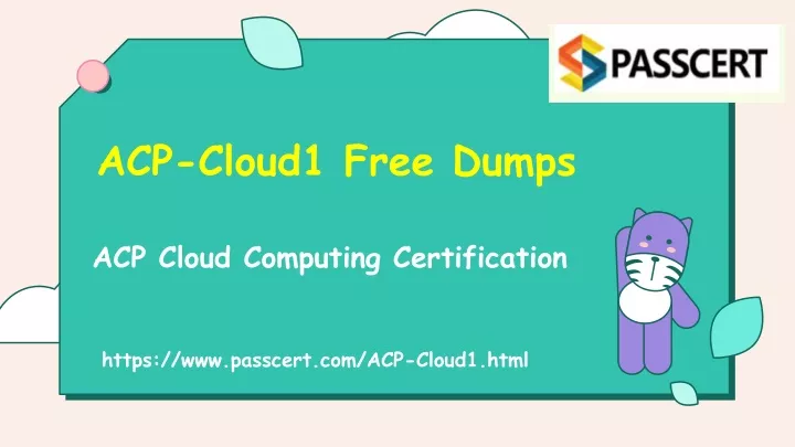 acp cloud1 free dumps