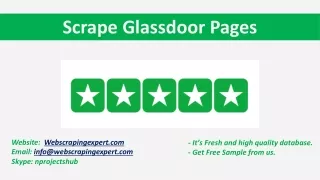 scrape glassdoor pages
