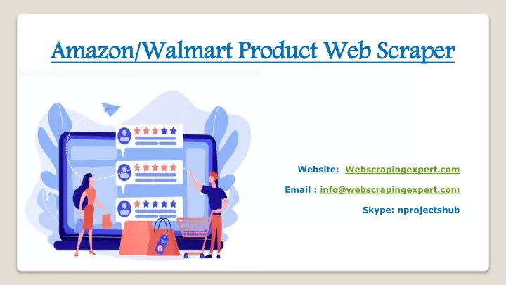 amazon walmart product web scraper