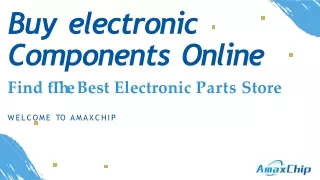 Find the Best Electronic Parts Store