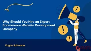 Hiring an Ecommerce Website Design and Development Company in London.