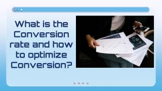 what is the conversion rate and how to optimize