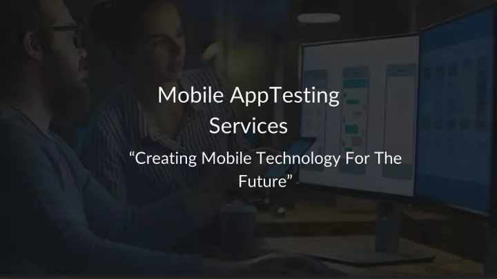 mobile apptesting services