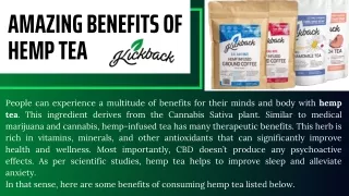 amazing benefits of hemp tea