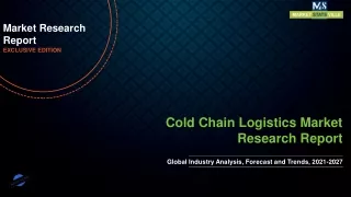 market research report exclusive edition