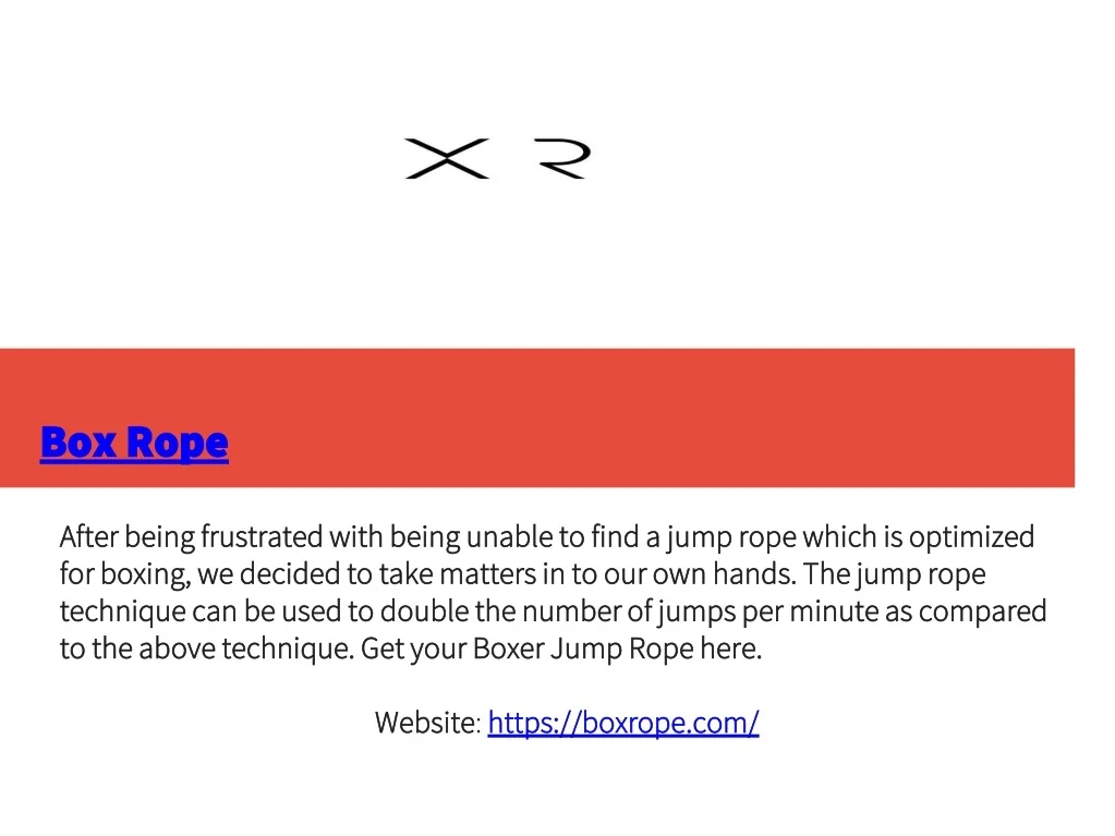 PPT - Box Rope PowerPoint Presentation, free download - ID:11042760