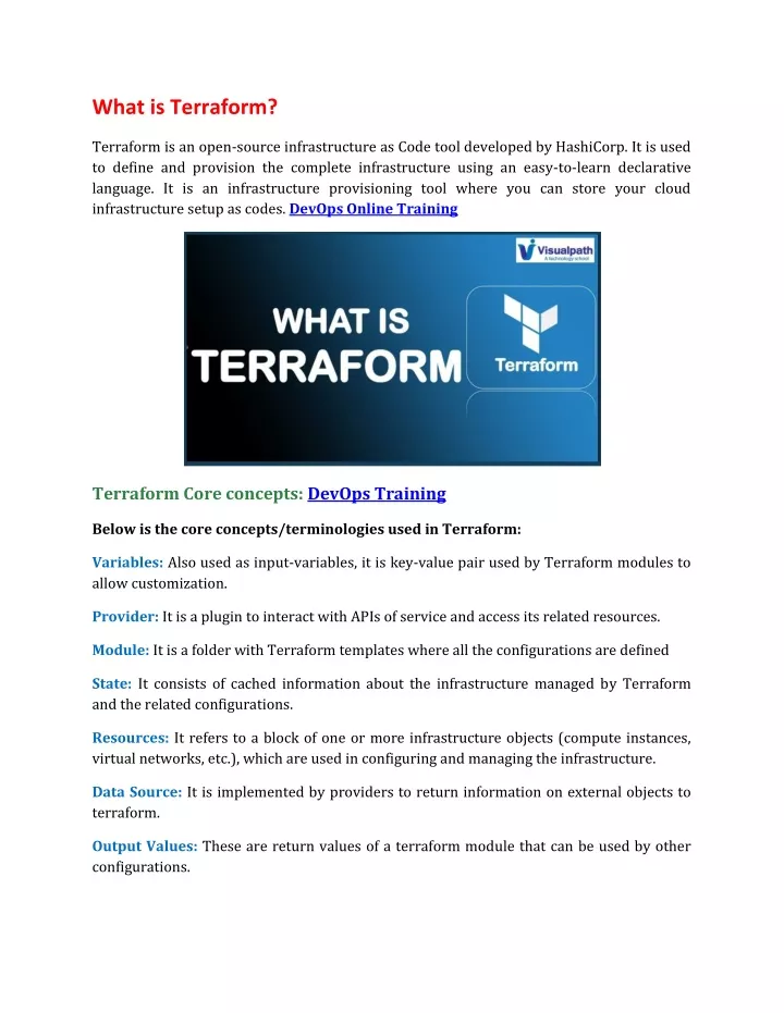 what is terraform