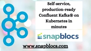 Kafka On Kubernetes - Deploy Kafka In Your Cloud For Free | snapblocs