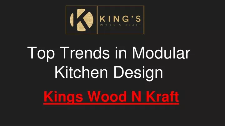 top trends in modular kitchen design