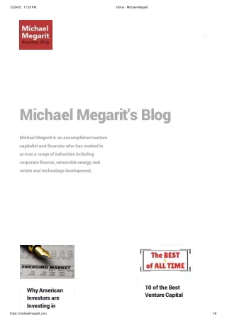Home - Michael Megarit