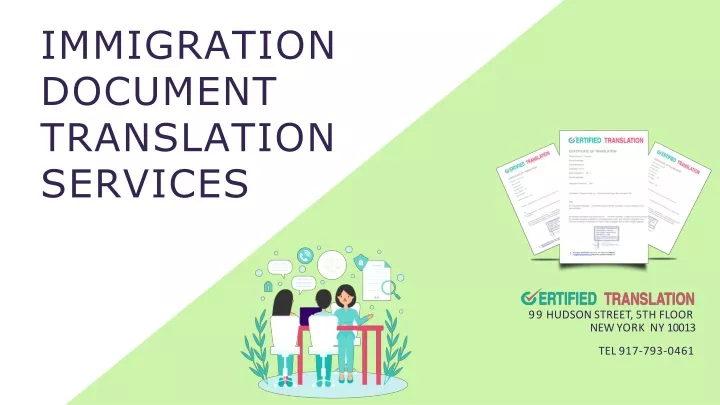 immigration document translation services