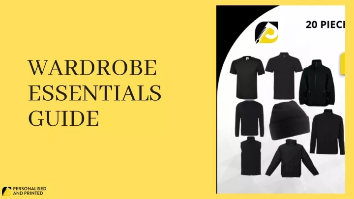 wardrobe essentials guide