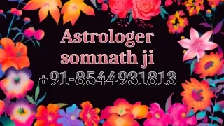 astrologer somnath ji 91 8544931813