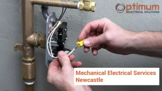 Mechanical Electrical Services Newcastle