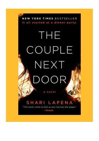 pdf download books The Couple Next Door Full