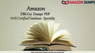 Amazon DBS-C01 Dumps Latest Online Test Engine