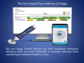 the new guard tour software at deggy