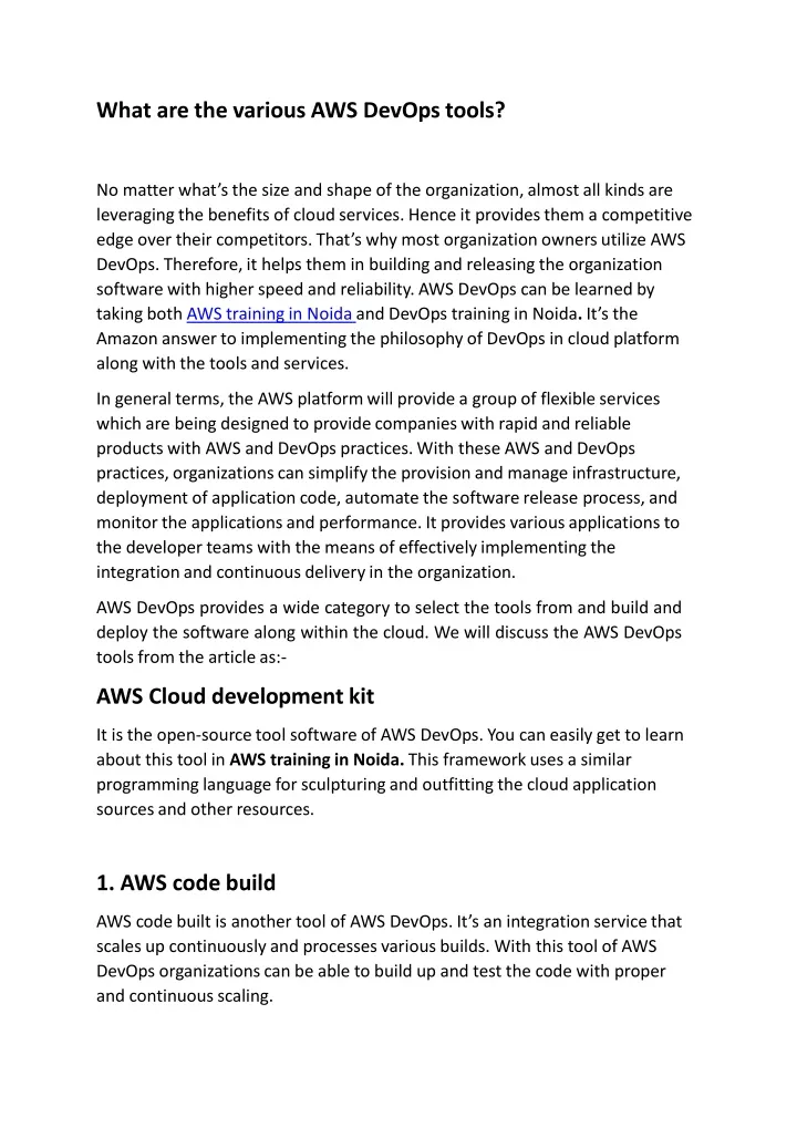 ppt-what-are-the-various-aws-devops-tools-powerpoint-presentation