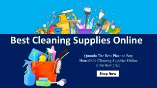 Best Cleaning Supplies Online Quoodo