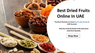 best dried fruits online