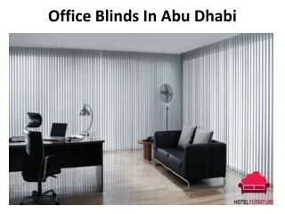 office blinds in abu dhabi