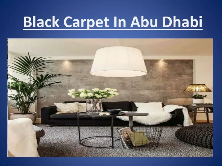 black carpet in abu dhabi