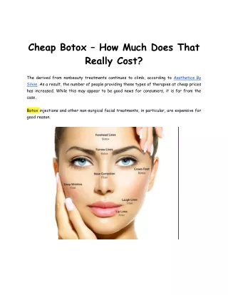 Cheap Botox – How Much Does That Really Cost-converted