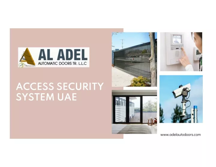 access security system uae