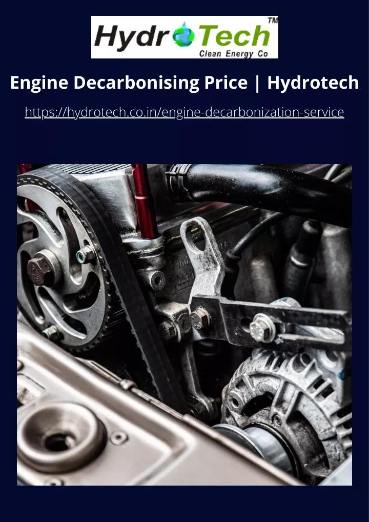 engine decarbonising price hydrotech