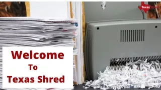 Document Shredding Mesquite Tx