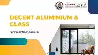 glass and aluminium companies in uae