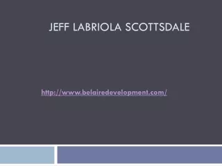 Jeff labriola Scottsdale