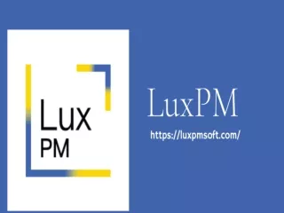 Let LuxPM help you to embrace the journey of NLP ppt