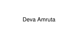 deva amruta