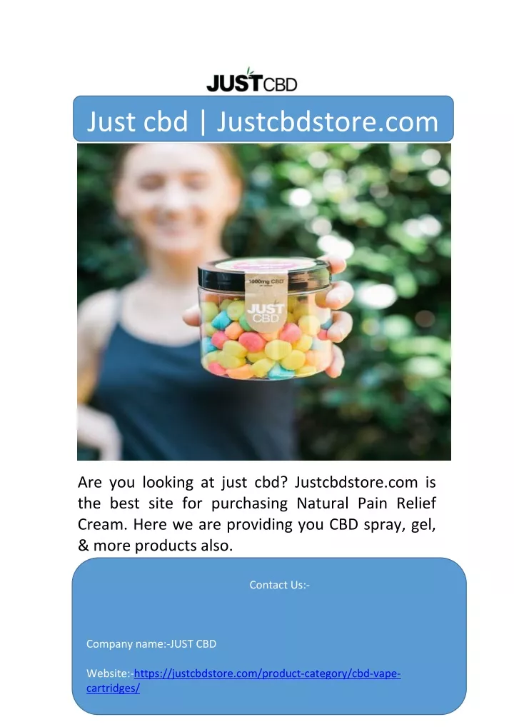 just cbd justcbdstore com