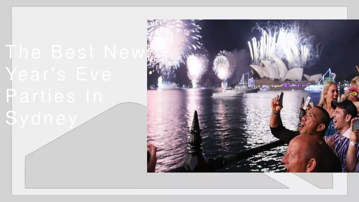 the best new year s eve parties in sydney