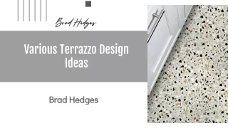 Terrazzo Design Ideas - Brad Hedges