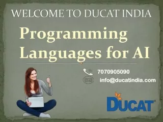 welcome to ducat india