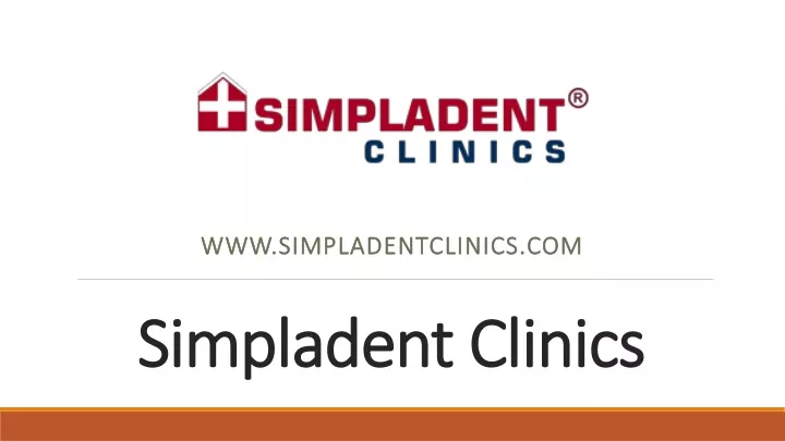 simpladent clinics