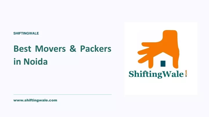 best movers packers in noida