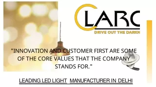 Led Light Manufacturer