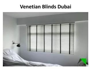 venetian blinds dubai